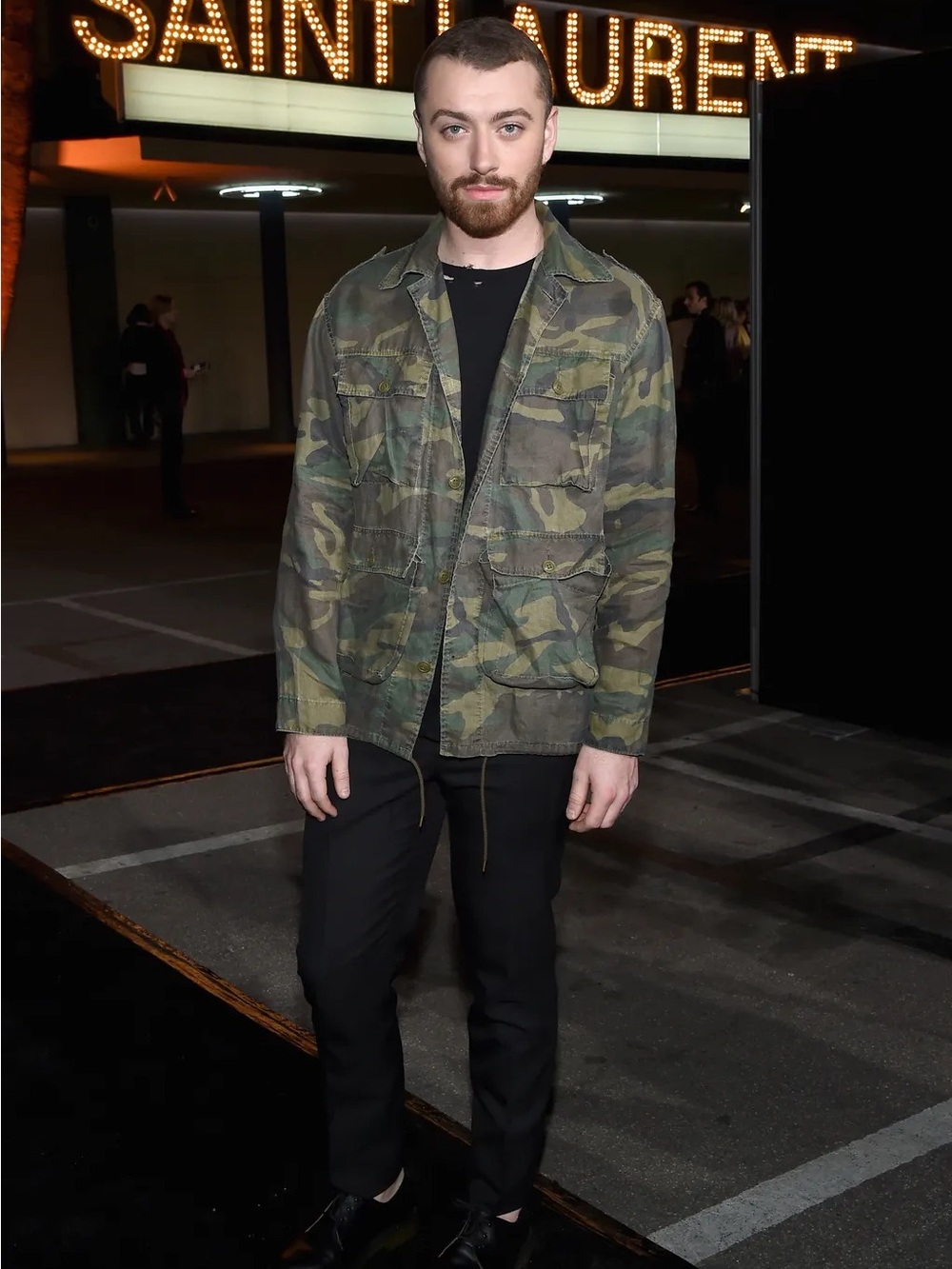 SAINT LAURENT || Camo Jacket